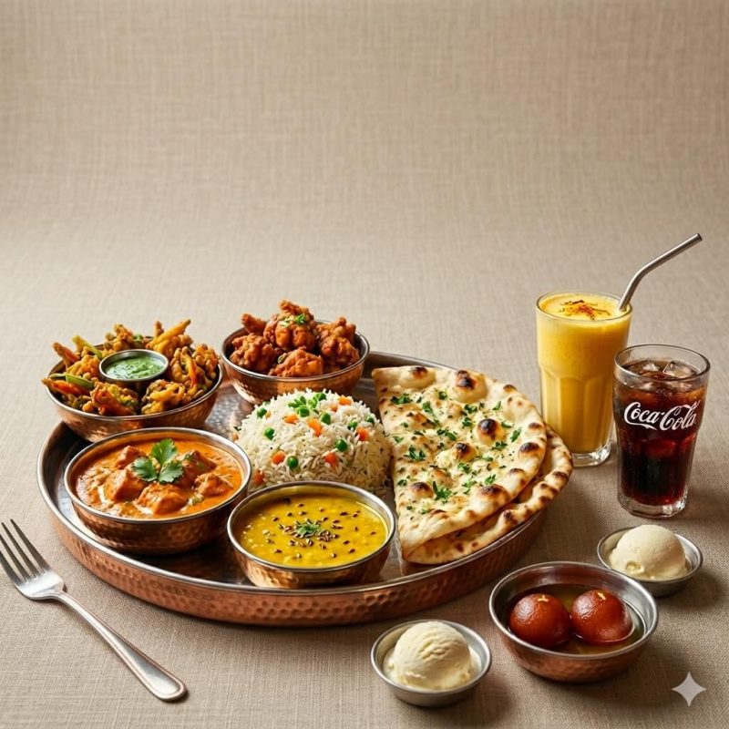 Delhi Darbar Chefs Meny (for 1 person)